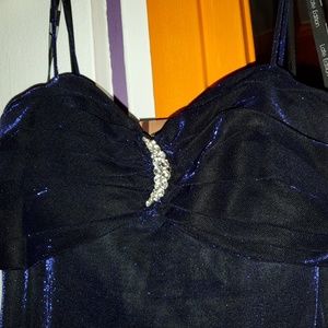 SHIMMERING EVENING GOWN